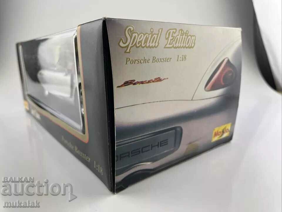 Auction  1:18 MAISTO PORSCHE BOXSTER TOY MODEL CAR