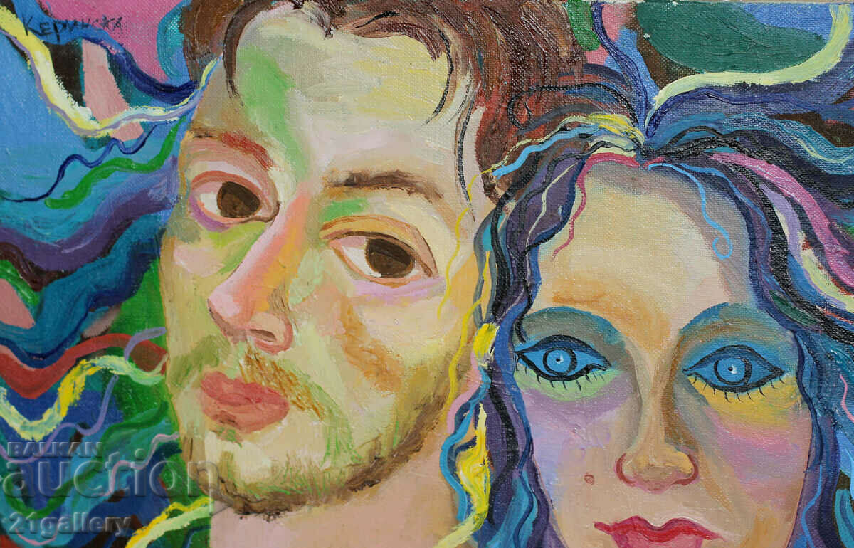 Auction Nicoleta Kerinska (1972-) portrait oil paints Auction Nicoleta Kerinska (1972-) portrait oil paints