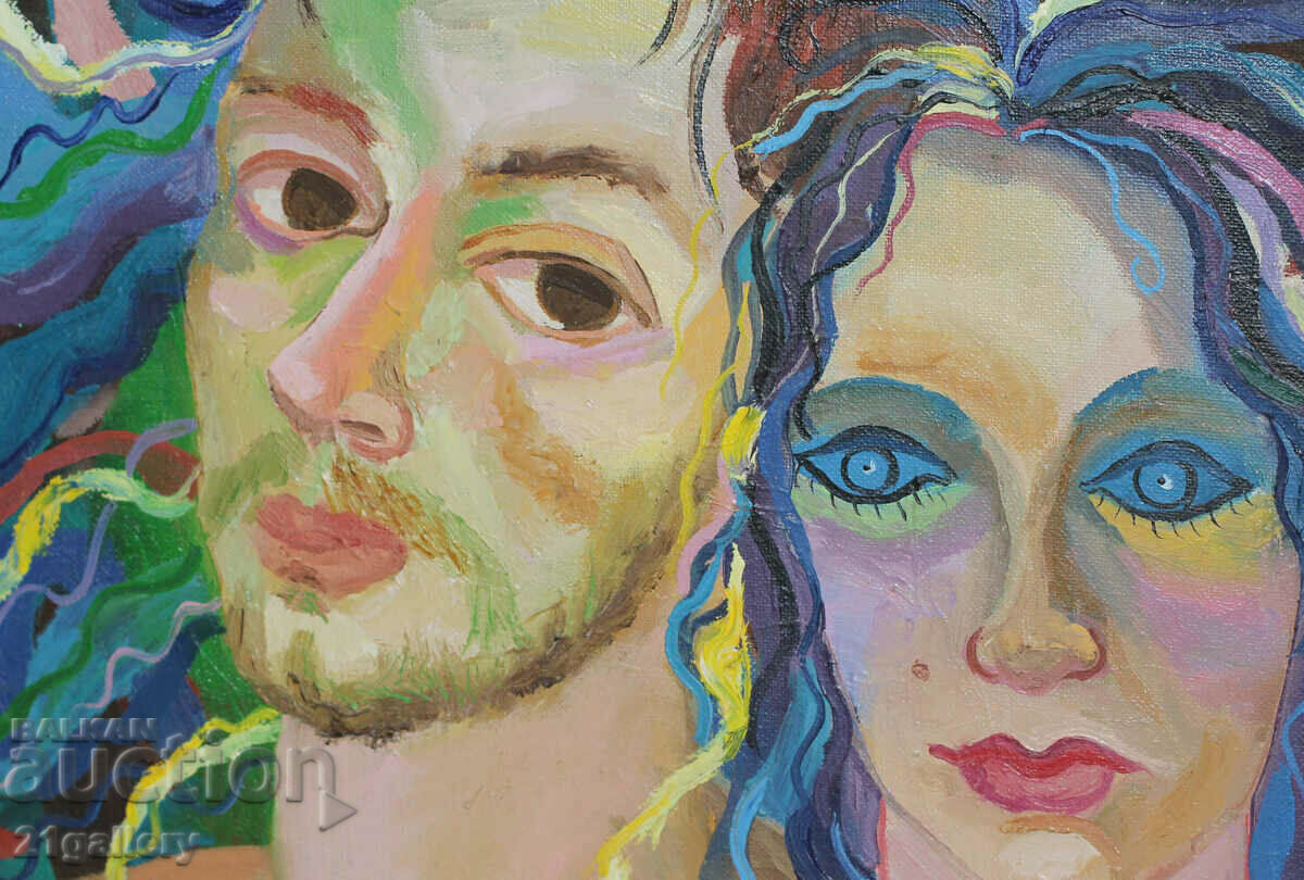 Delivery of Nicoleta Kerinska (1972-) portrait oil paints Delivery of Nicoleta Kerinska (1972-) portrait oil paints