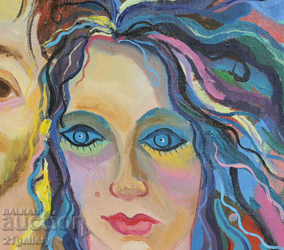 Nicoleta Kerinska (1972-) portrait oil paints - 6 Nicoleta Kerinska (1972-) portrait oil paints - 6