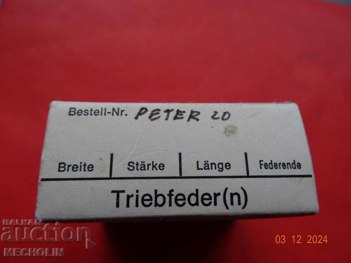 Delivery of GERMAN WALL CLOCK WINDING SPRING 1 Delivery of GERMAN WALL CLOCK WINDING SPRING 1