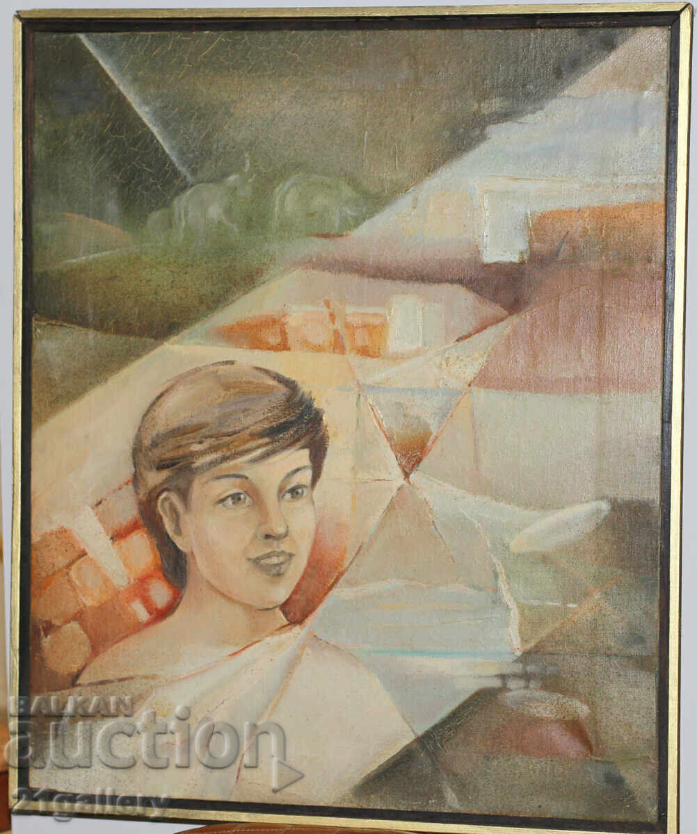 Stefan Temelkov, oil paints, signed with price 1500.00 BGN | € 766.94 Stefan Temelkov, oil paints, signed with price 1500.00 BGN | € 766.94