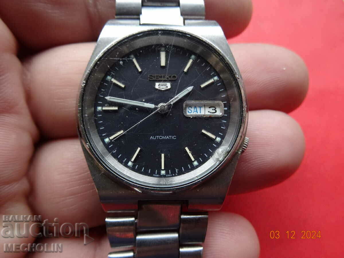 WATCH seiko 5 AUTOMATIC 7S26A