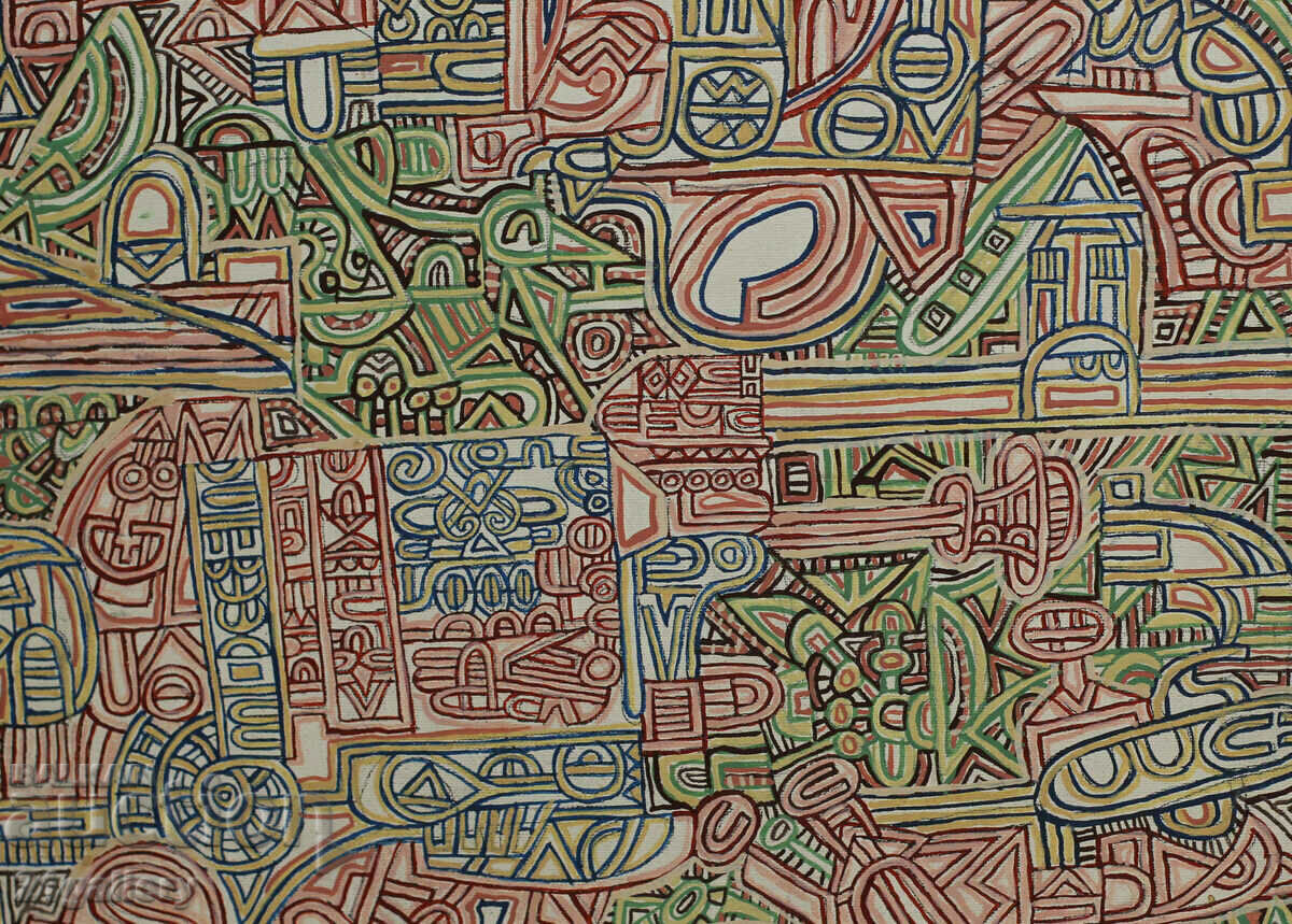 Abstract composition/acrylic - 6 Abstract composition/acrylic - 6