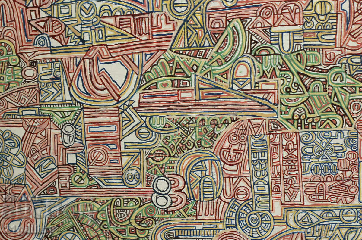 Abstract composition/acrylic - 7 Abstract composition/acrylic - 7