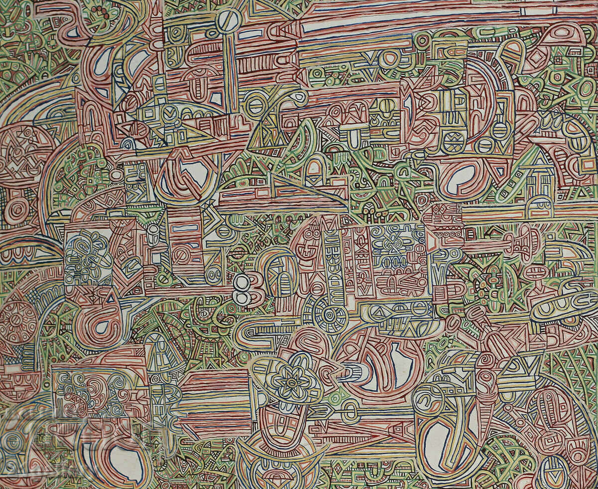 Abstract composition/acrylic Abstract composition/acrylic