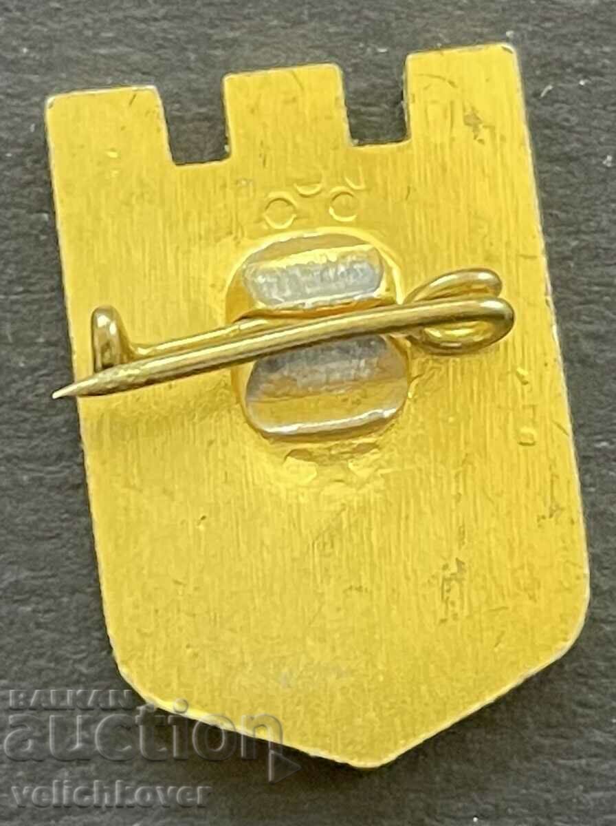 39257 Bulgaria sign coat of arms city of Lovech with price 4.00 BGN | € 2.05 39257 Bulgaria sign coat of arms city of Lovech with price 4.00 BGN | € 2.05