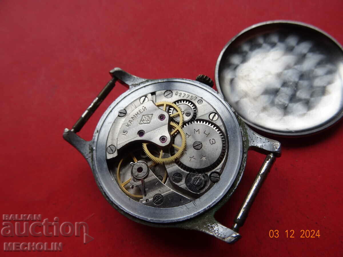 OLD RUSSIAN COLLECTOR'S WATCH WINTER VICTORY 15 K - 6 OLD RUSSIAN COLLECTOR'S WATCH WINTER VICTORY 15 K - 6