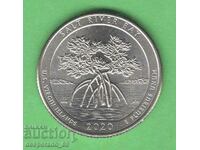 (¯`'•.¸ 25 cents 2020 P USA (Salt River Bay) UNC- ¸.•'´¯)