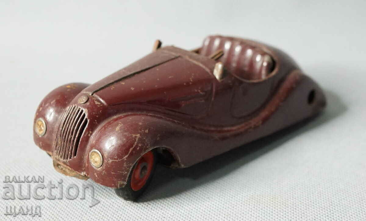 Schuco Akustico Old German Metal Mechanical Toy Car