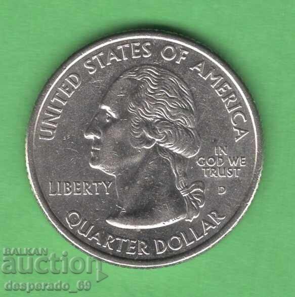 25 Cent 2000 D USA (South Carolina) aUNC with price 1.40 BGN | € 0.72 25 Cent 2000 D USA (South Carolina) aUNC with price 1.40 BGN | € 0.72