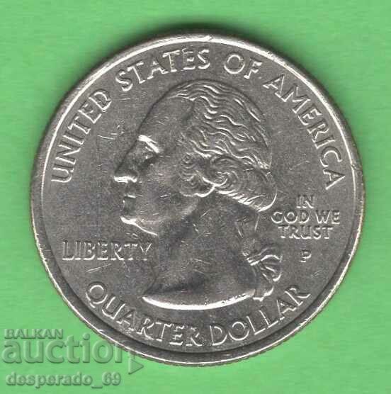 (¯`'•.¸ 25 cents 2006 P USA (North Dakota) ¸.•'´¯) with price 1.30 BGN | € 0.66 (¯`'•.¸ 25 cents 2006 P USA (North Dakota) ¸.•'´¯) with price 1.30 BGN | € 0.66