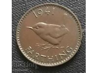 Great Britain. 1 farthing 1941