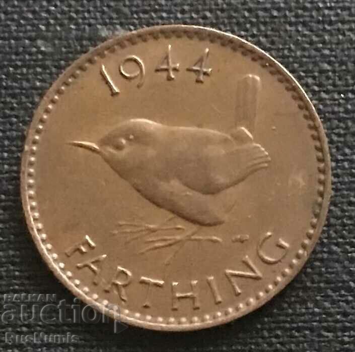 Great Britain. 1 farthing 1944