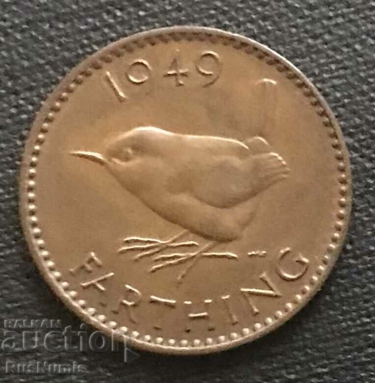 Great Britain. 1 farthing 1949