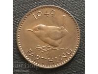 Great Britain. 1 farthing 1949