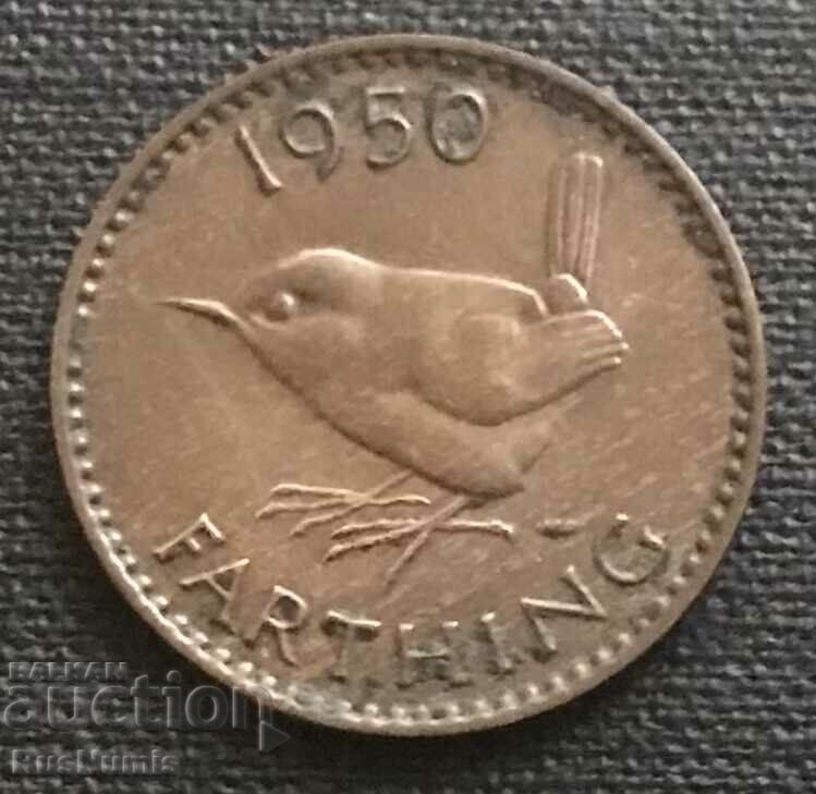 Great Britain. 1 farthing 1950