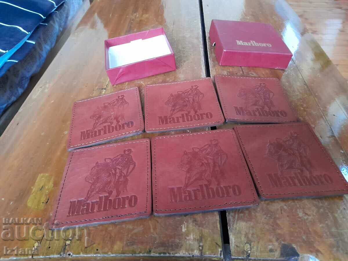 Стари подложки за чаши Marlboro с цена 110.00 лв. | € 56.24 Стари подложки за чаши Marlboro с цена 110.00 лв. | € 56.24