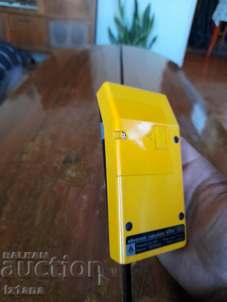 Auction Old Elka 130 calculator Auction Old Elka 130 calculator