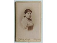 19TH CENTURY SWITCH WOMAN GIRL OLD PHOTO PHOTOGRAPHY CARDBOARD