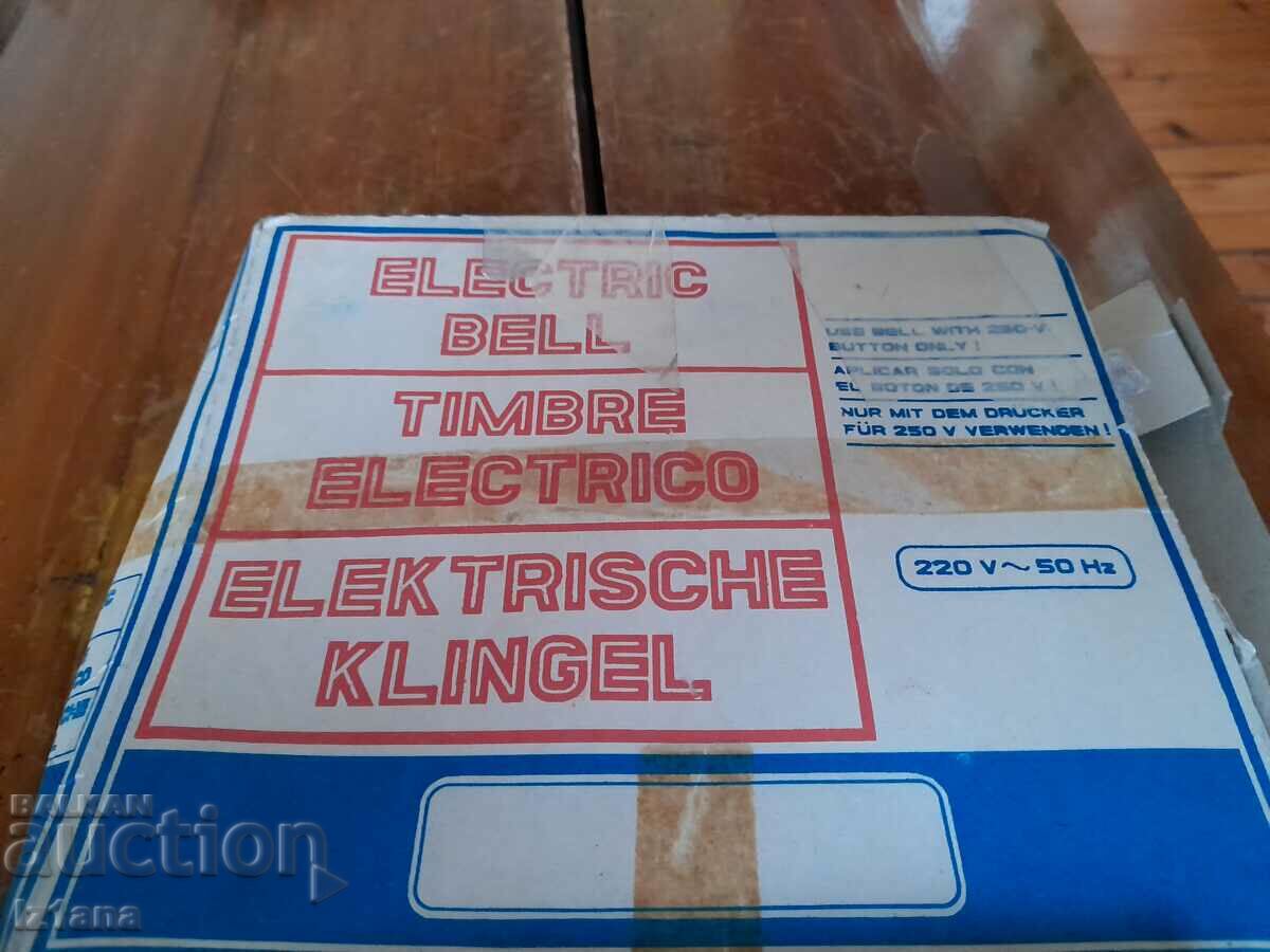 Old electric bell with price 60.00 BGN | € 30.68