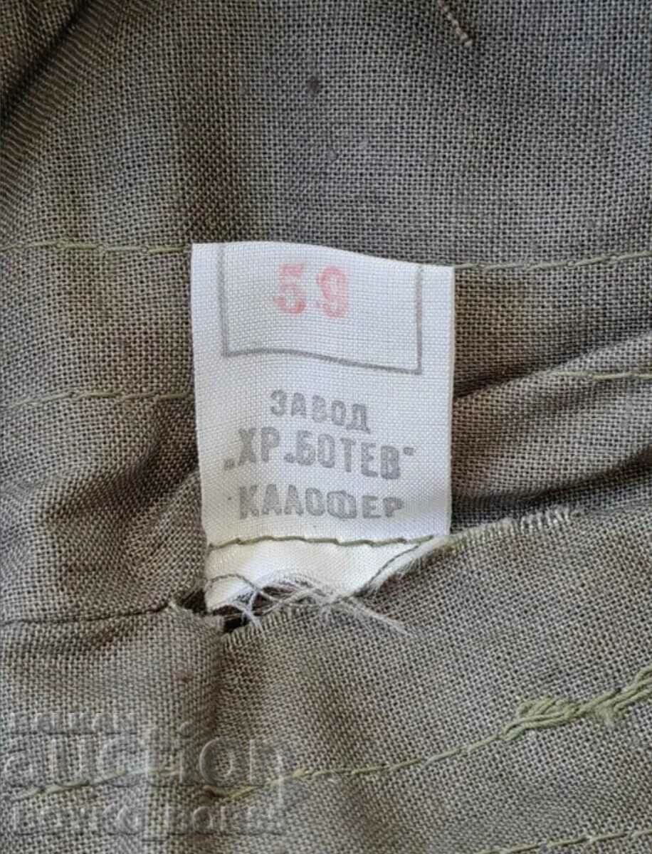 Delivery of Bulgarian Social Military Construction Summer Cap Hat 1970s Delivery of Bulgarian Social Military Construction Summer Cap Hat 1970s