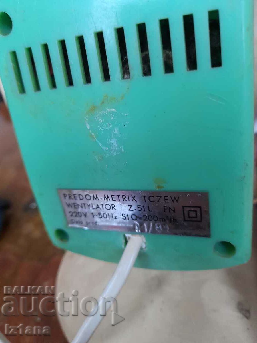 Vechiul ventilator PREDOM - 6