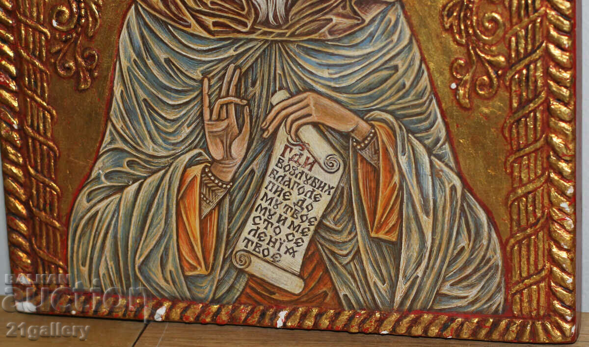 Hand-painted icon of Saint Ivan the Wonderworker of Rila - 7 Hand-painted icon of Saint Ivan the Wonderworker of Rila - 7