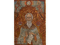 Hand-painted icon of Saint Ivan the Wonderworker of Rila