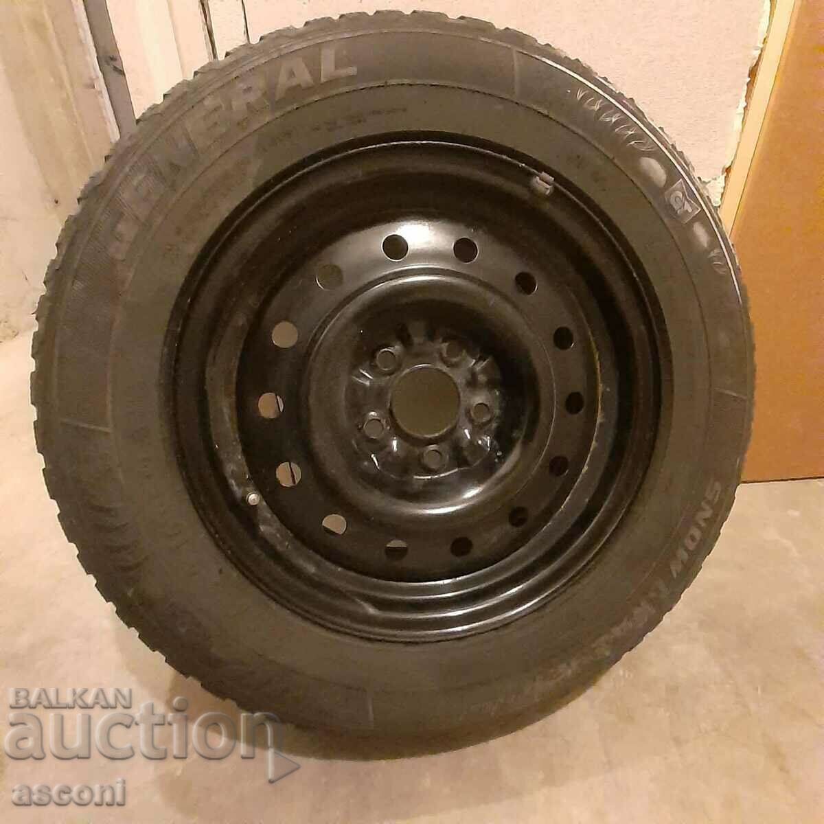 Dacia Duster - Rim with rubber