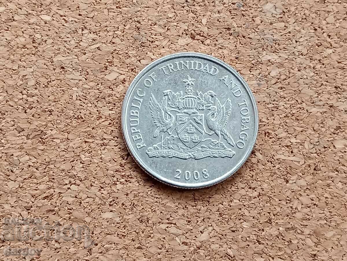 Trinidad și Tobago, 25 cenți 2008 cu preț € 0.90 | 1.76 BGN Trinidad și Tobago, 25 cenți 2008 cu preț € 0.90 | 1.76 BGN