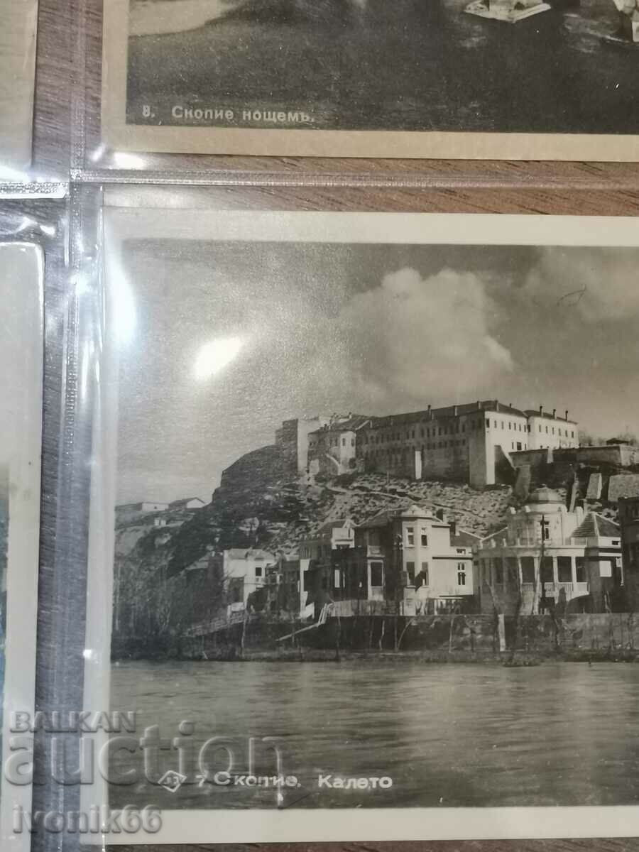 1941 - Bulgarian cards Skopje, Veles, Dedeagach with price 160.00 BGN | € 81.81