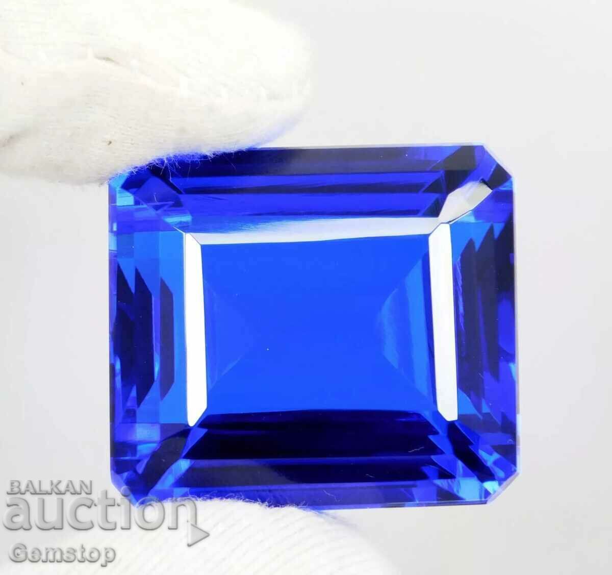 BZC! 69.35k natural tanzanite emerald cert.OMGTL from 1st!