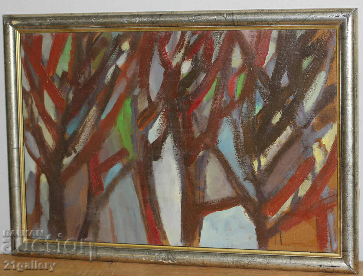 Auction Oil painting landscape unsigned Auction Oil painting landscape unsigned