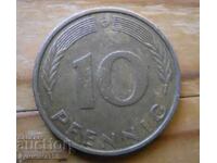 10 Pfennig 1983 - Γερμανία