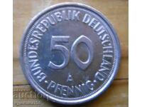 50 pfennig 1990 - Germany