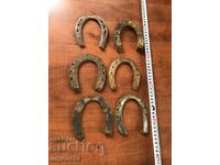 HORSESHOES HORSESHOES FOR LUCK DONKEY HORSE NALCHE-6 PCS