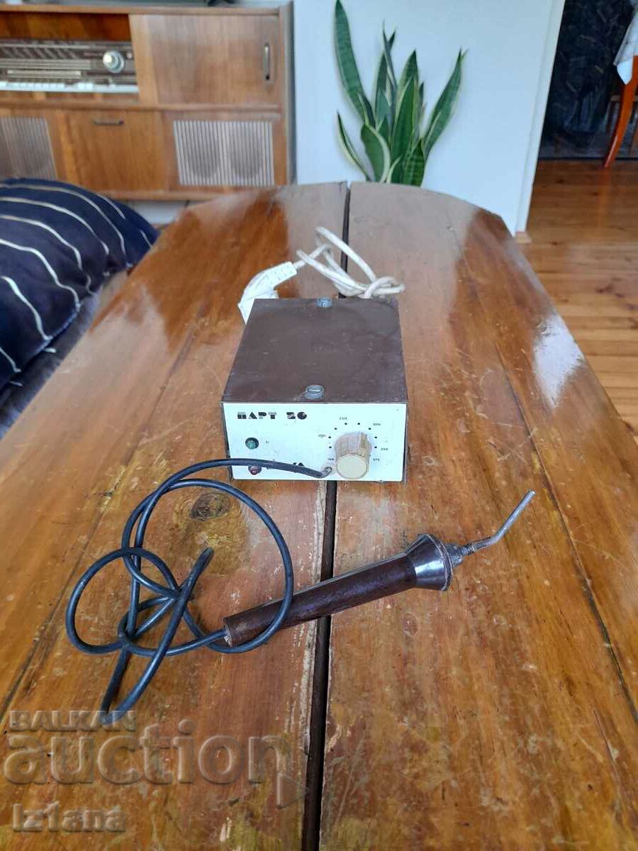 Old soldering iron, soldering station Part 20