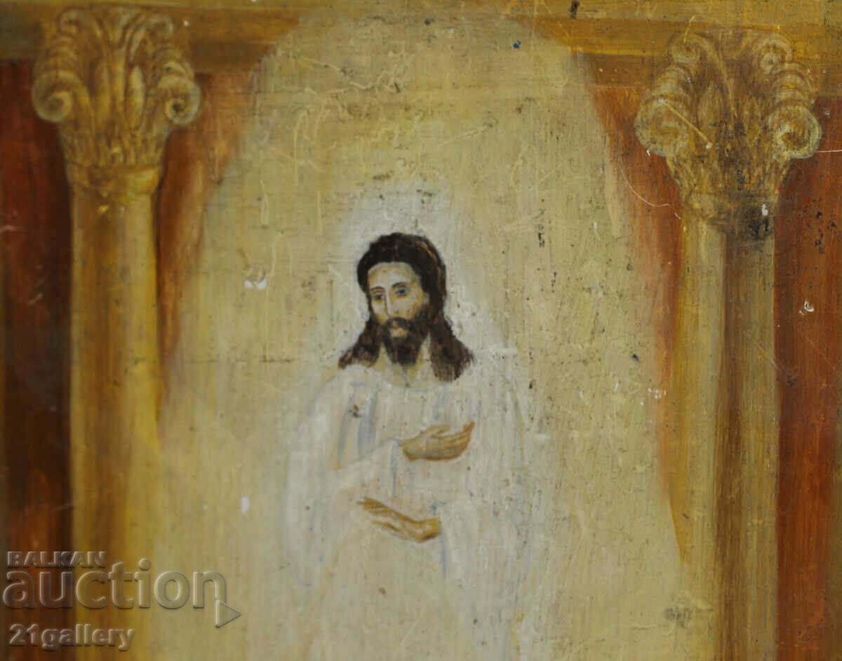 Παράδοση Παλιά ελαιογραφία θρησκευτικό θέμα