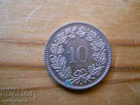 10 centimes (rape) 1996 - Switzerland