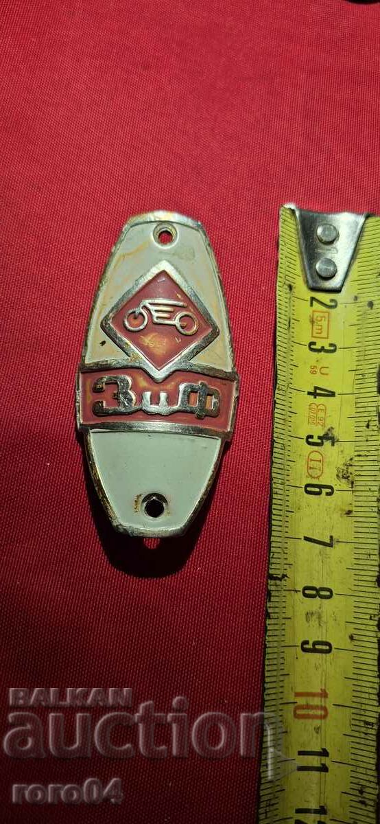 Auction ZIF - PLATE - RETRO BIKE Auction ZIF - PLATE - RETRO BIKE