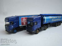 BZC 1/87 H0 GRELL LOT 2 NO.TRUCK TRUCK SCANIA MODEL TROLLEY