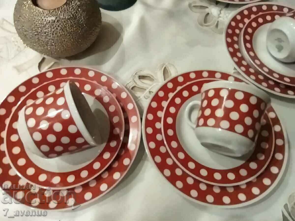 SERVICE tea/coffee, porcelain, German Demokratische Republik - 6