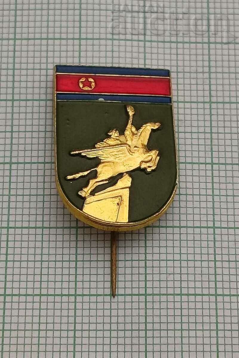 DPRK CHOLLIMA NORTH KOREA BADGE DPRK CHOLLIMA NORTH KOREA BADGE