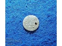 Silver Turkish coin 1223/15