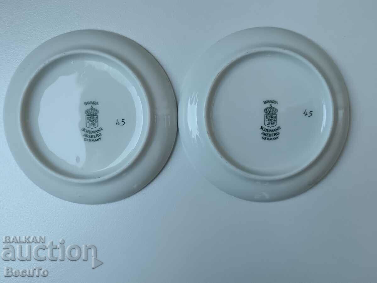 Set of mini saucers with hunting motifs, grouse, partridges with price 25.00 BGN | € 12.78