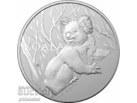 Australia 2024 - 1 dolar - RAM Koala, monedă de argint de 1 OZ