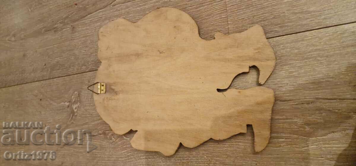 Vintage Wooden Santa - Norway. 31cm/ 24cm - 7 Vintage Wooden Santa - Norway. 31cm/ 24cm - 7