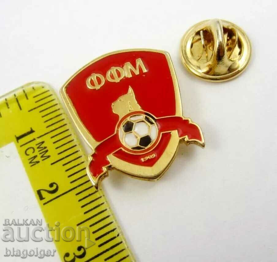 Football Federation of Macedonia - Badge with price 9.99 BGN | € 5.11 Football Federation of Macedonia - Badge with price 9.99 BGN | € 5.11