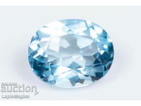 Blue Topaz 3.14ct 10x8mm Oval Cut #2